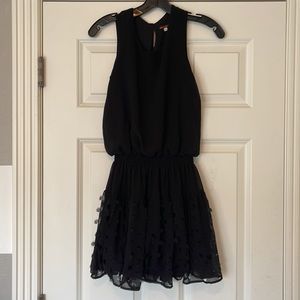 Black Ella Moss Girls Dress, Sz 14